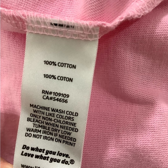 Life Is Good ‘Here Comes The Sun’ Pink Tank Top - Picture 6 of 6